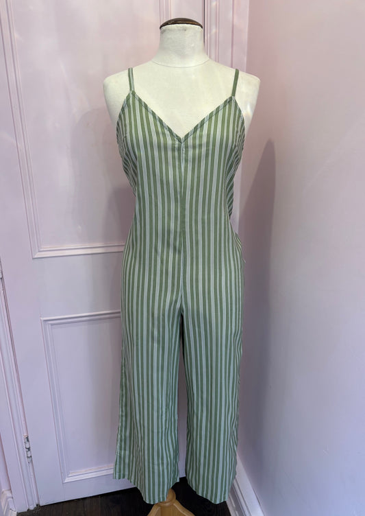 Pinstripe Jumpsuit