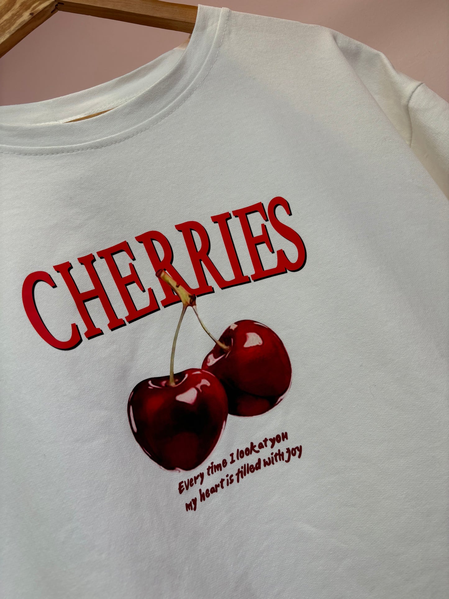 Oversized Cherry T-Shirt