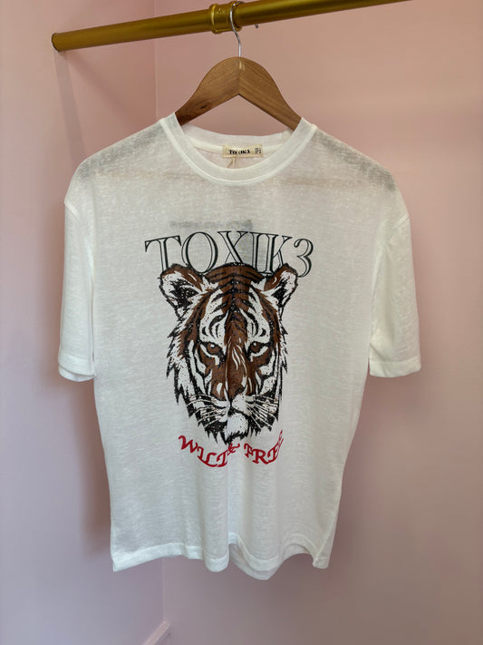 Toxic Tiger Graphic T-Shirt