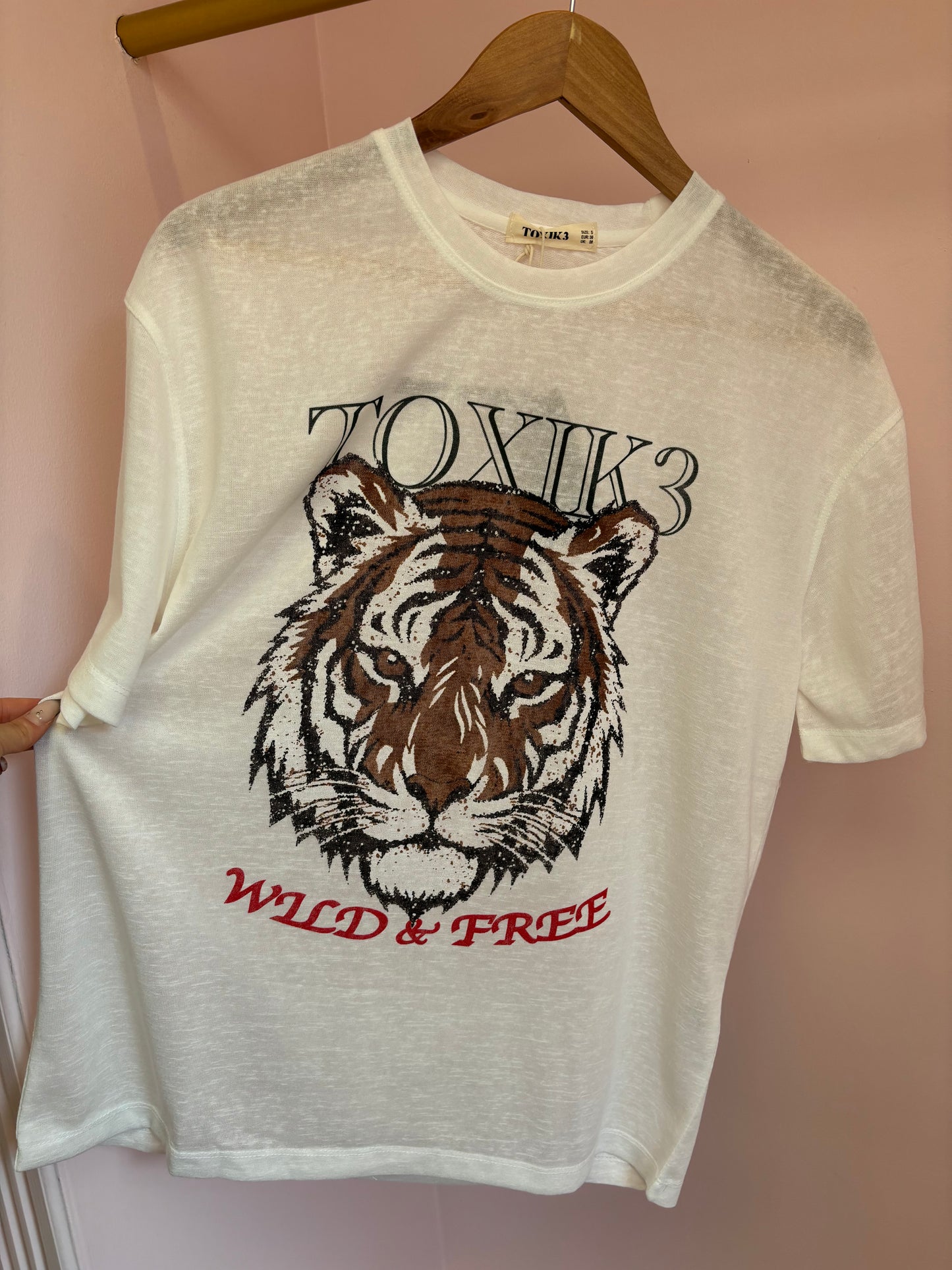 Toxic Tiger Graphic T-Shirt