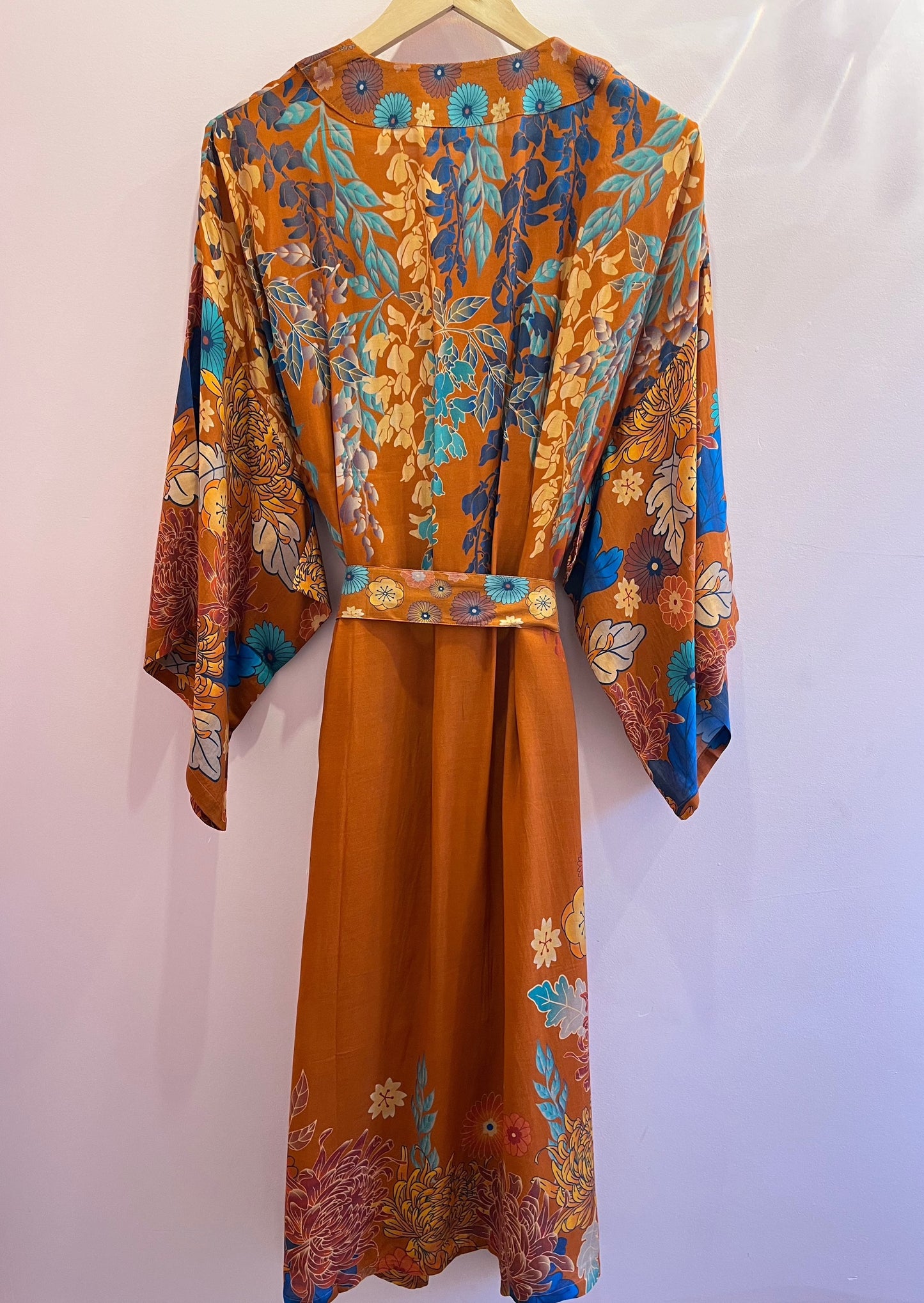 Autumnal Long Kimono