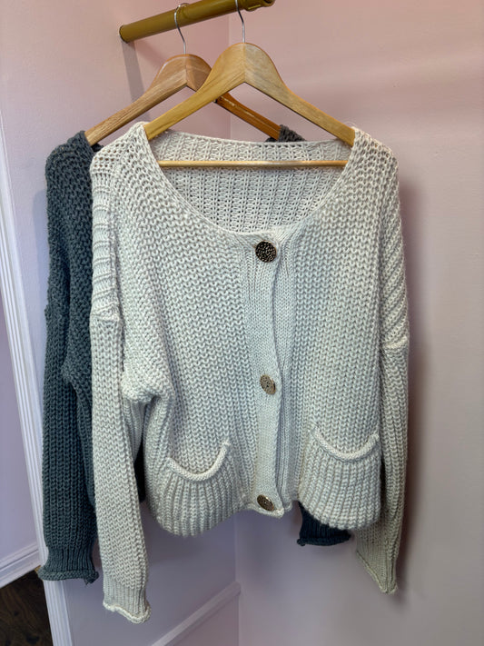 Chunky Knit Cardigan