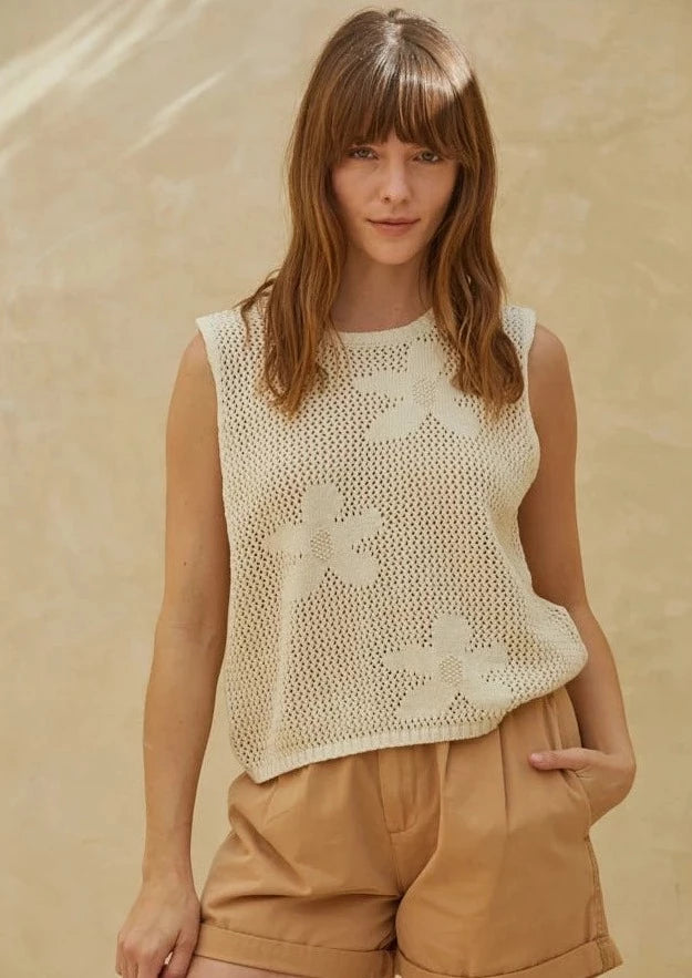 Crochet Daisy Top